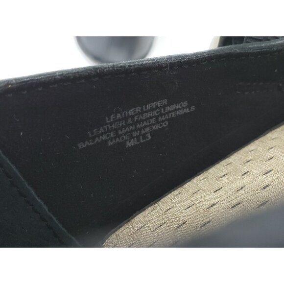 Born Basics Mary Jane Womens Buckle Comfort Flats Black Leather EU 41-42 US 11 - Picture 8 of 13